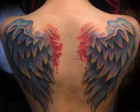 tatuajes de alas significado|designs for aerial tattoos.